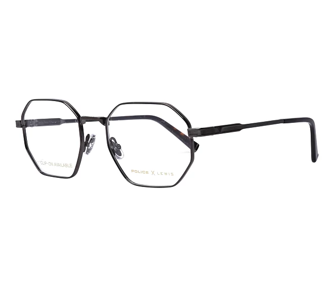 Police eyeglasses VPLE23 0568 51 19 GunBlack