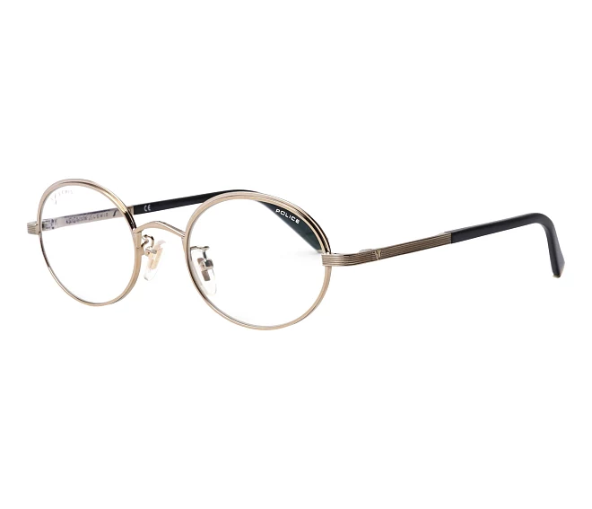 Police eyeglasses SPL-A-29 08FF 50 21 GoldBlack