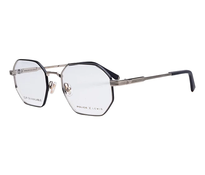 Police eyeglasses VPLE23 08FW 51 19 SteelBlack