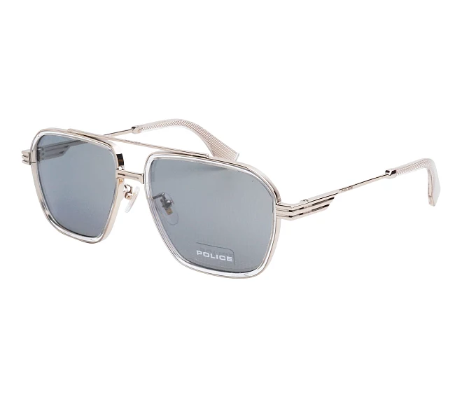 Police sunglasses SPLQ91-E 8FFG 58 17 SilverCrystal