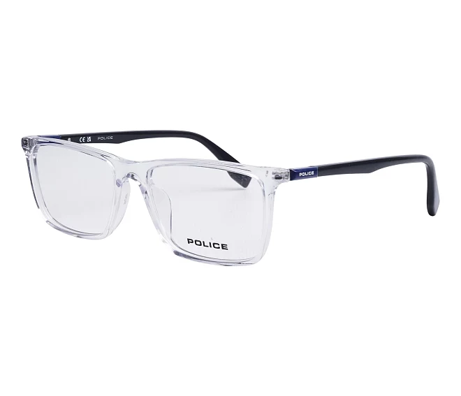Police eyeglasses VPLR58 880Y 53 16 CrystalBlue