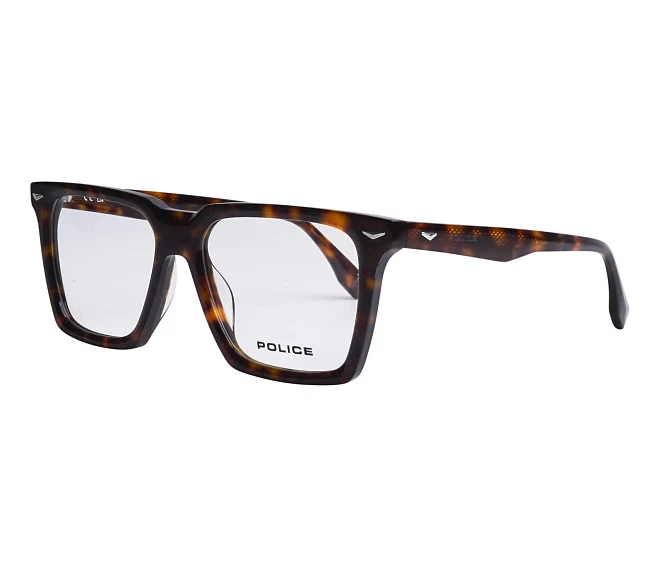 Police eyeglasses VPLR66 706Y 53 16 Brown