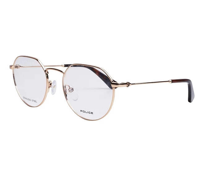 Police eyeglasses VK574 0300 49 19 Gold