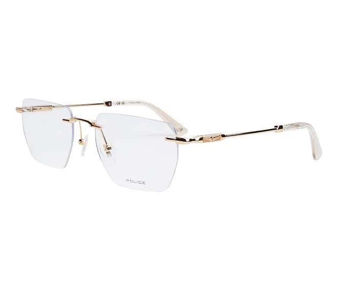 Police eyeglasses VPLN-27 300 53 18 Gold