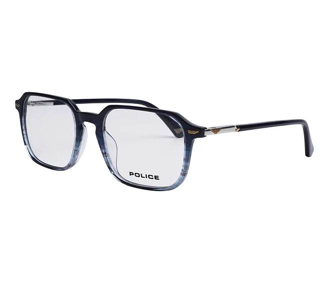Police eyeglasses VPLQ69 GBLY 51 19 BlueClear