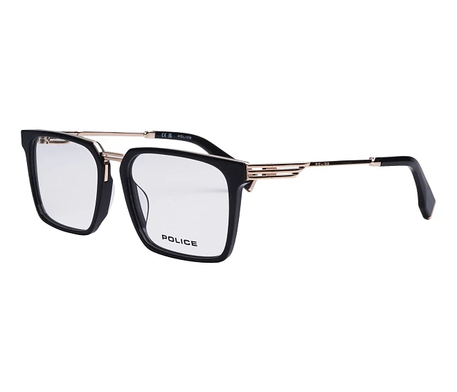 Police eyeglasses VPLQ77 300K 54 17 BrownHavana