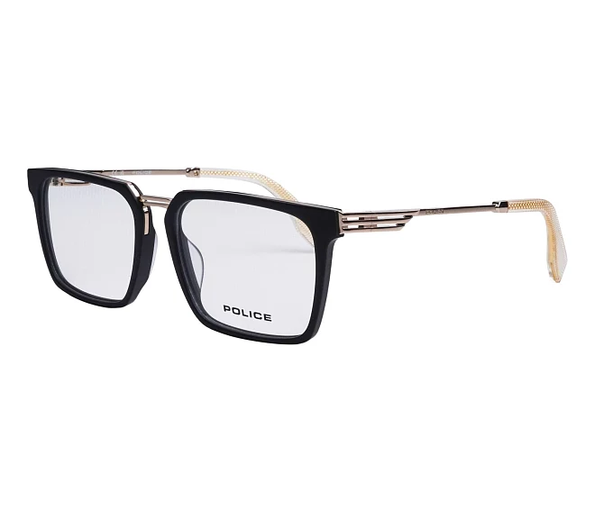 Police eyeglasses VPLQ77V 300W 54 17 BlackGold
