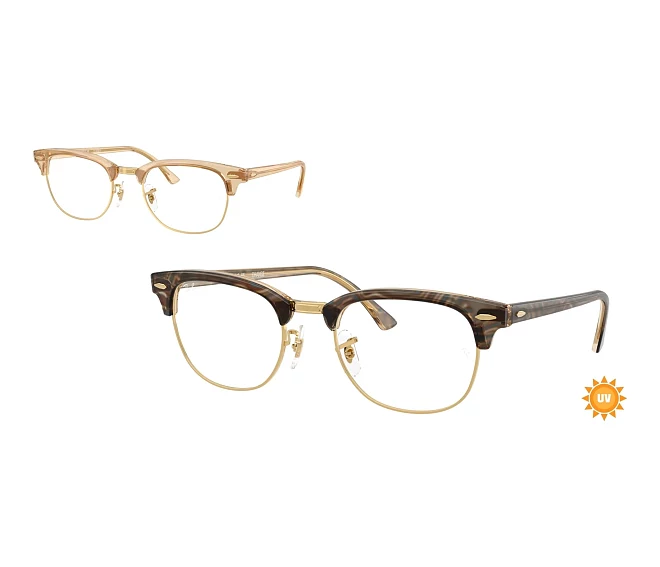 Ray-Ban eyeglasses RX5154 8294 51 21 Brown