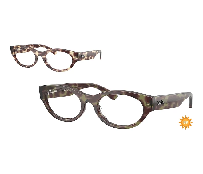 Ray-Ban eyeglasses RX5447 8459 51 19 Brown