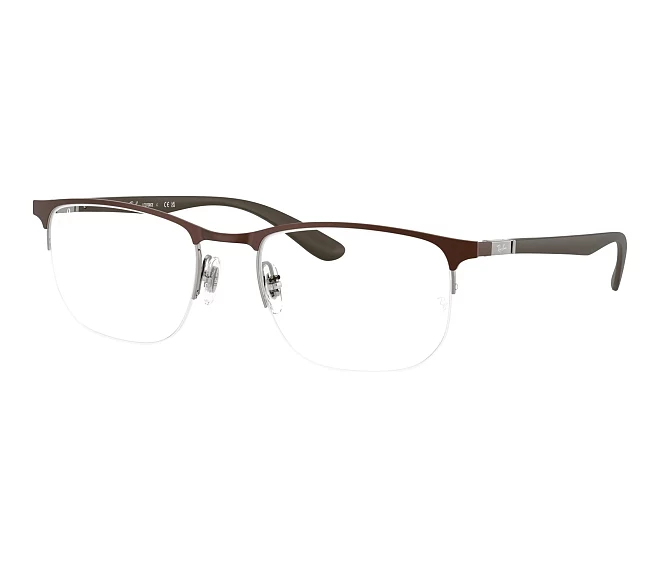 Ray-Ban eyeglasses RX6513 3228 53 20 Brown