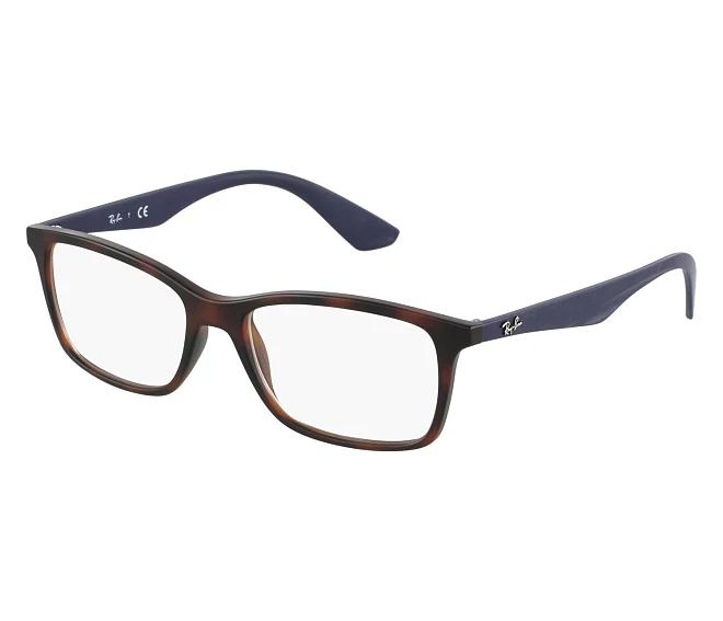 Ray-Ban eyeglasses RX-7047 5574 54 17 HavanaBlue