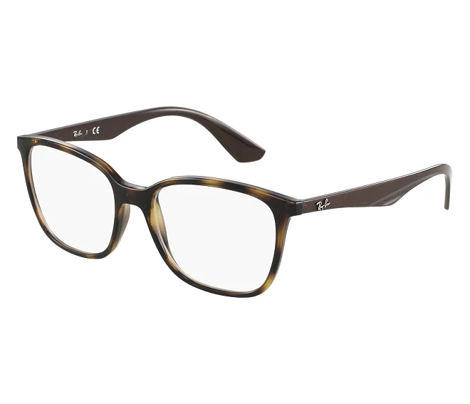Ray-Ban eyeglasses RX7066 5577 52 17 Havana