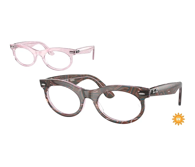 Ray-Ban eyeglasses RX2242V 8292 50 22 Purple