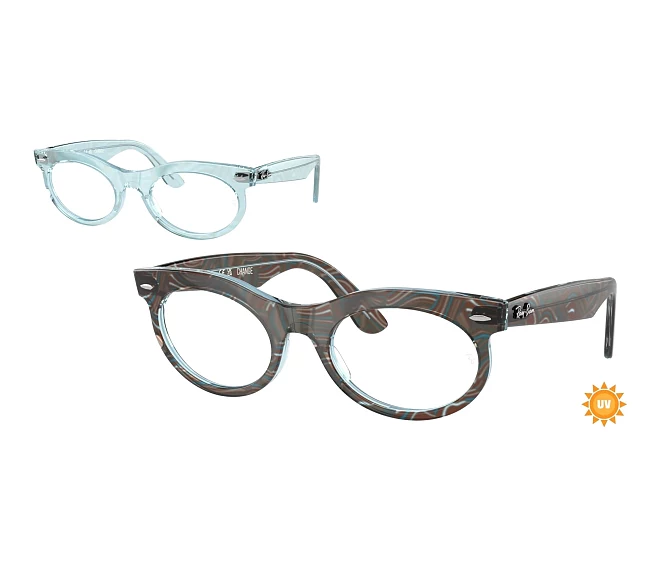 Ray-Ban eyeglasses RX2242V 8293 50 22 Blue