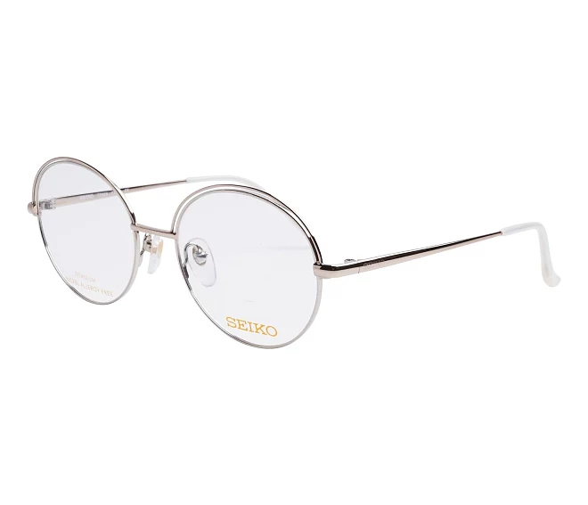 Seiko eyeglasses T-7023 CO25 50 18 Avio silver