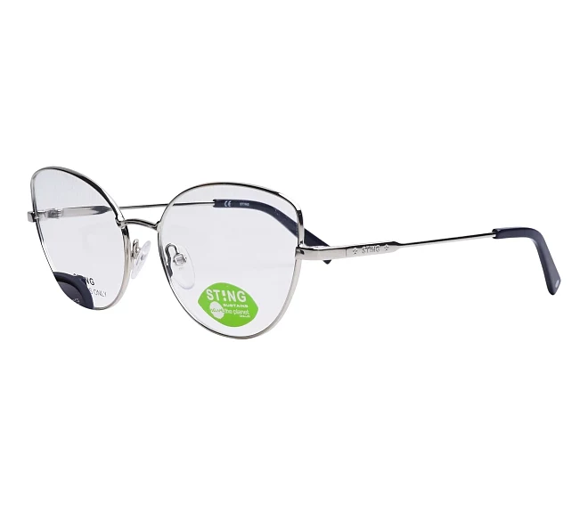 Sting eyeglasses SST431 579P 53 16 SilverBlue