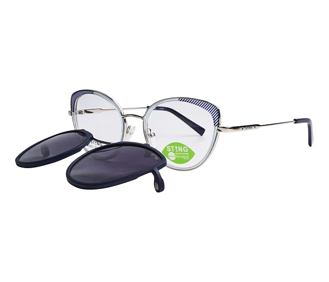 Sting eyeglasses SST431 594P 50 18 CrystalGold