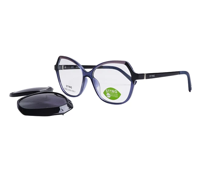 Sting eyeglasses SST377 7ULP 53 14 BlueBlack