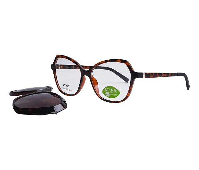 Sting eyeglasses SST377 AH9P 53 14 BrownBlack