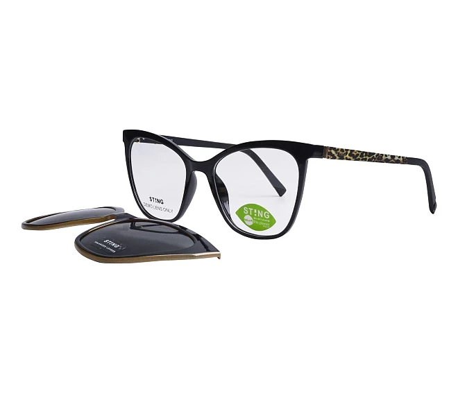 Sting eyeglasses SST380 Z42P 52 17 BlackGold