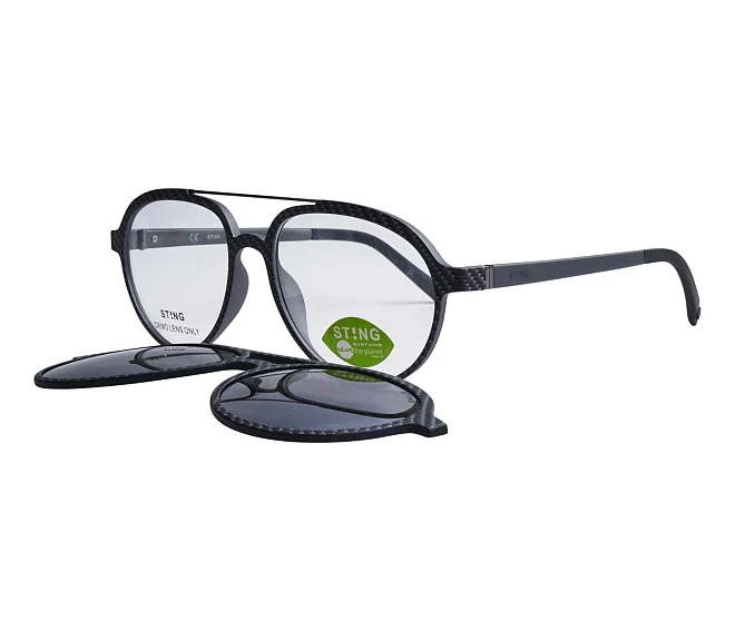 Sting eyeglasses SST410 2ANP 54 16 GreyBlack