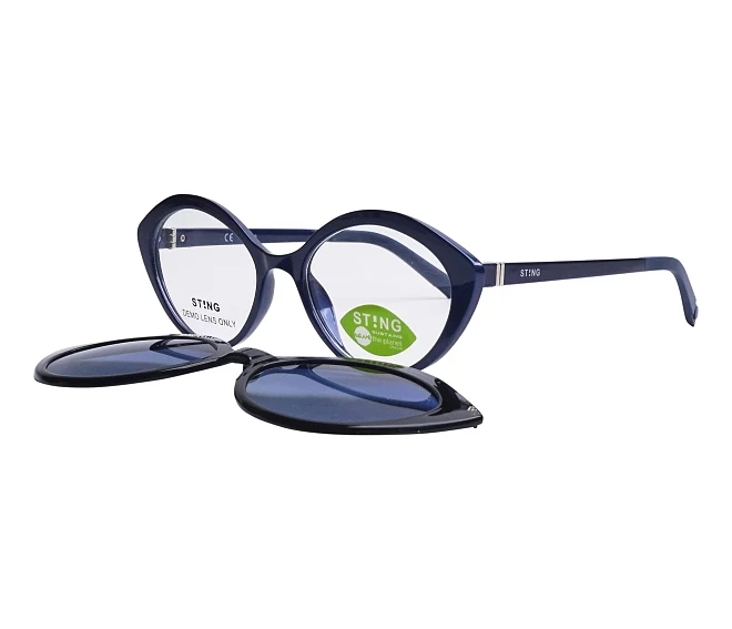 Sting eyeglasses SSJ684 7GTP 48 16 Blue