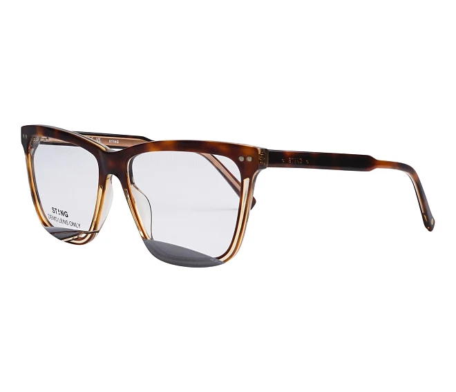 Sting eyeglasses UST453 09W2 54 15 BrownCrystal