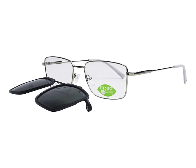 Sting eyeglasses SST430 G22P 54 17 Silver