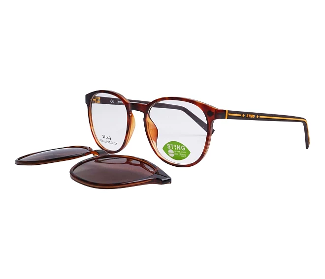 Sting eyeglasses SST455 AH9Z 52 19 HavanaBrown