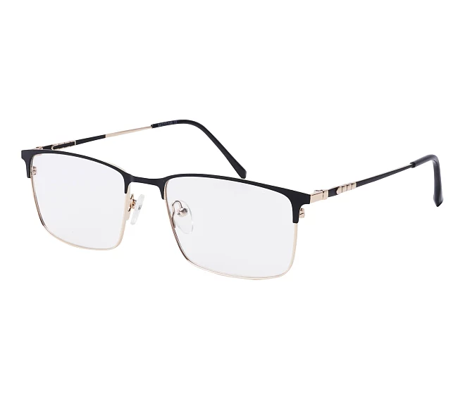 Sun eyeglasses 907 BLACK 54 17 BlackGold