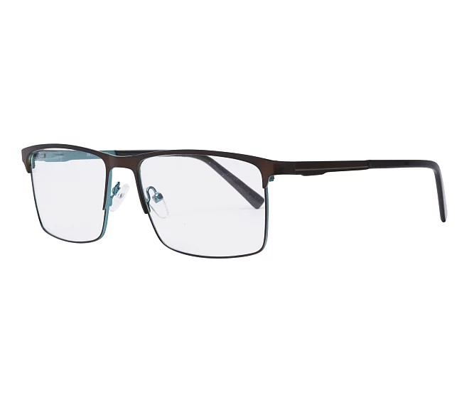Sun eyeglasses 909 D 56 16 BrownTurquoise