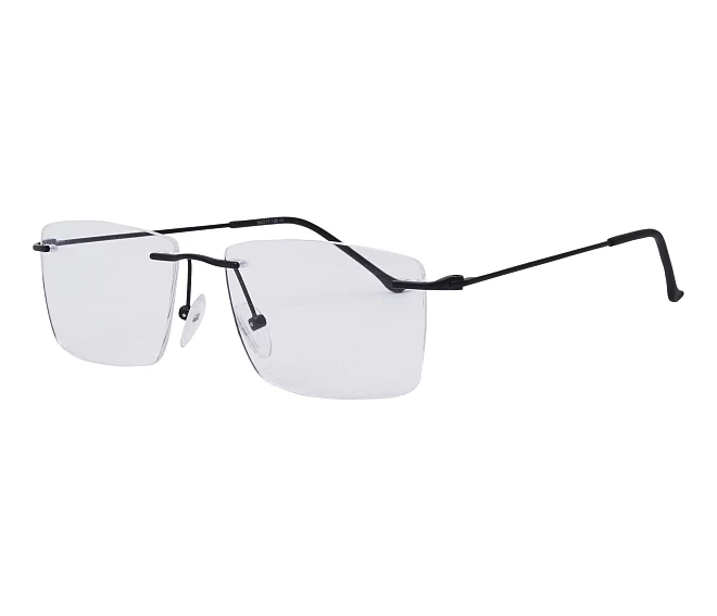 Sun eyeglasses 988 BLACK 54 17 Black