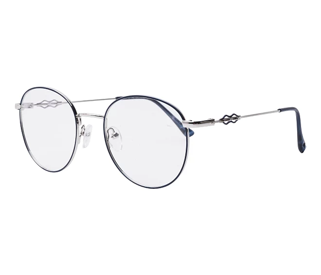 Sun eyeglasses L116 C 50 19 SilverBlue