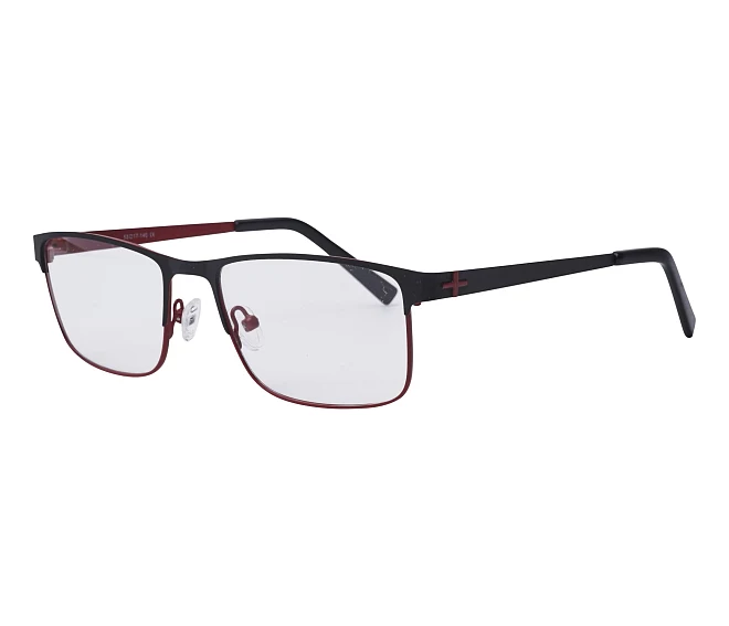 Sun eyeglasses M-3 D 53 17 BlackRed