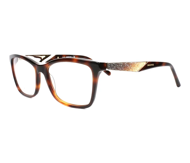 Swarovski eyeglasses SK-5215 053 52 20 HavanaGold