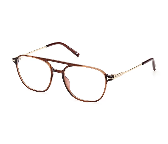 Tom Ford eyeglasses FT-5874-B/V 048 54 17 BrownGold