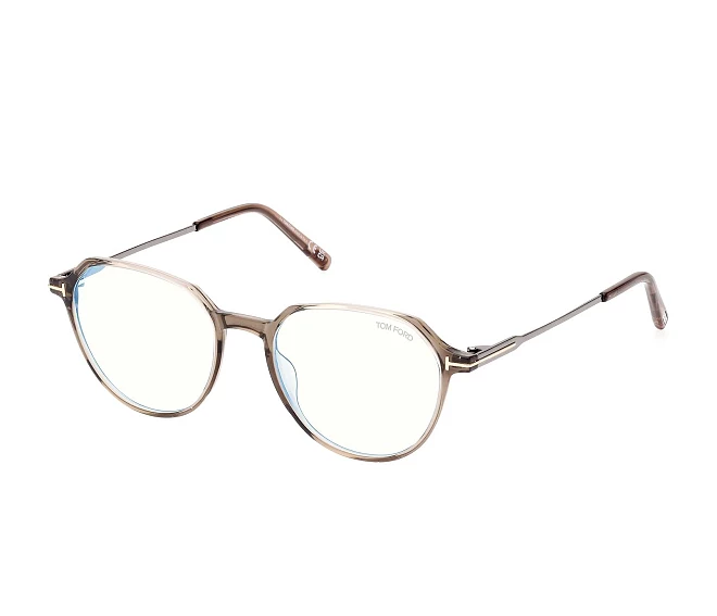 Tom Ford eyeglasses FT-5875-B/V 045 52 18 BronzeChrome