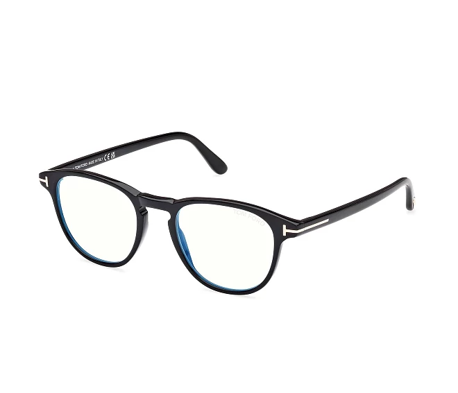 Tom Ford eyeglasses FT-5899-B-V 001 48 19 Black