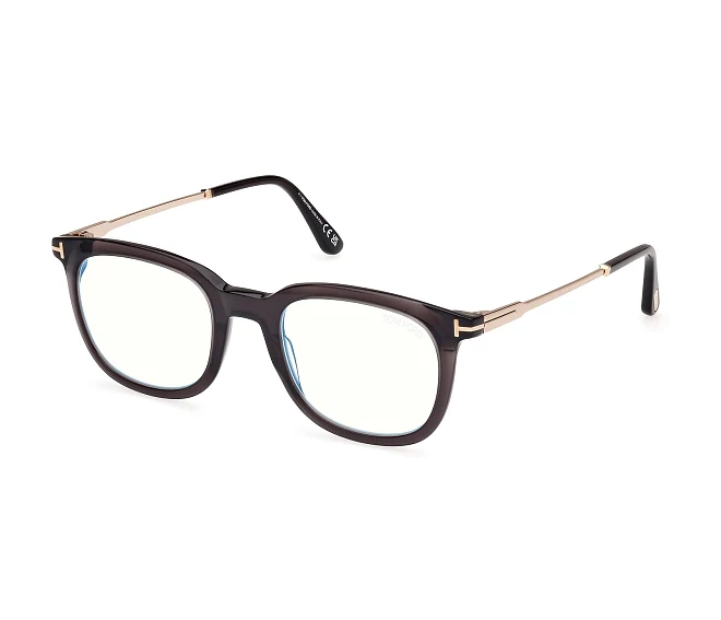 Tom Ford eyeglasses FT-5904-B-V 005 50 21 BlackAvio silver