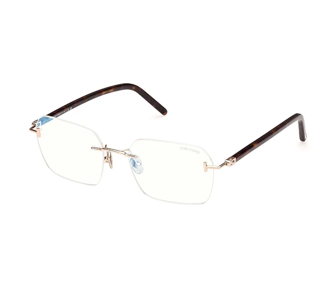 Tom Ford eyeglasses FT5934-BV 028 54 18 GoldHavana