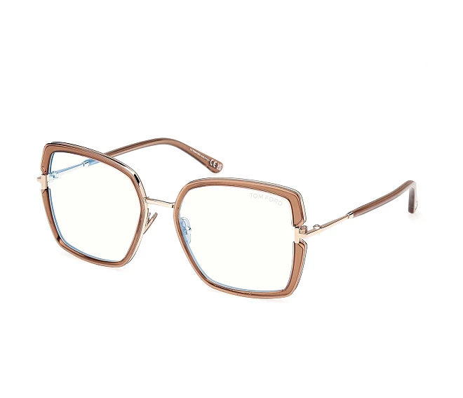 Tom Ford eyeglasses FT5985-B/V 045 55 18 BrownGold