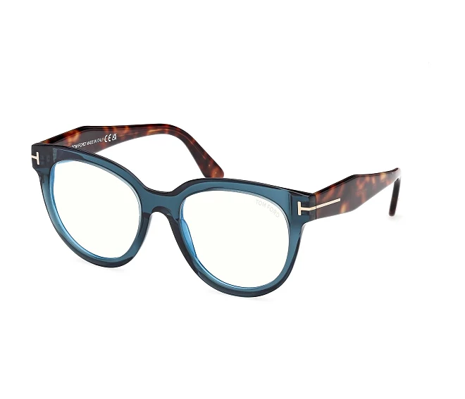 Tom Ford eyeglasses FT5987-B/V 092 52 19 BlueHavana