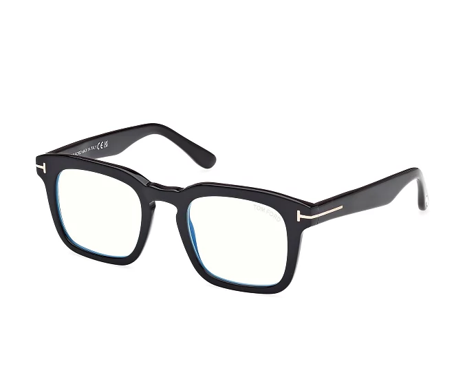 Tom Ford eyeglasses FT6025-BV 001 50 22 Black