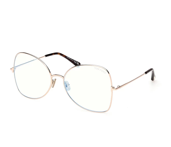 Tom Ford eyeglasses FT6049-B/V 028 60 17 Rose gold