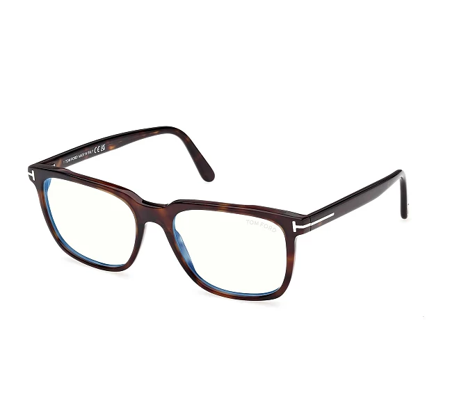 Tom Ford eyeglasses FT6080-BV 052 51 18 HavanaGold