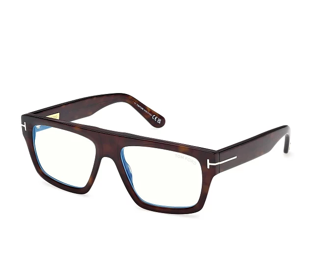 Tom Ford eyeglasses FT6084-BV 052 56 17 HavanaGold
