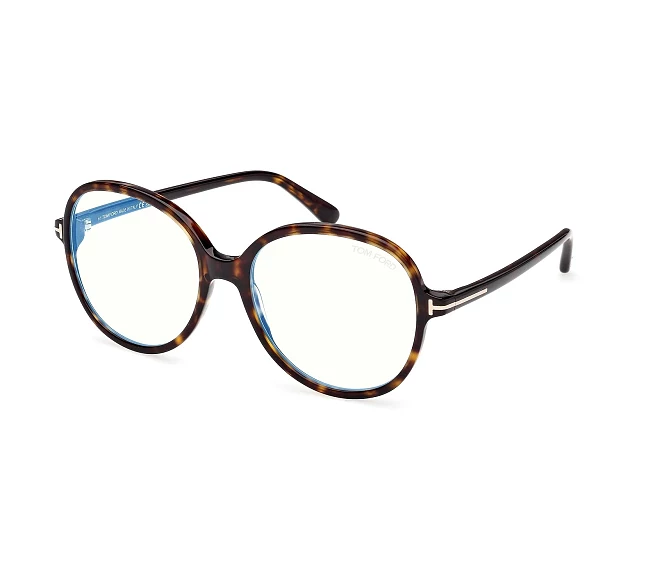 Tom Ford eyeglasses FT6090-BV 052 56 17 HavanaSteel