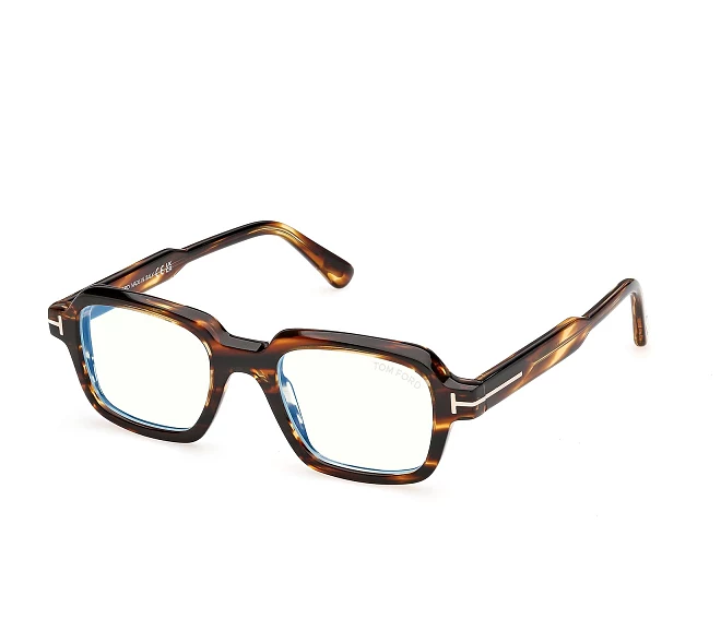 Tom Ford eyeglasses FT6123-B 055 48 20 Havana