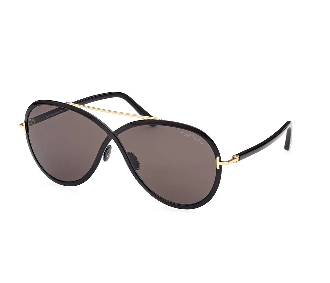 Tom Ford sunglasses TF-1007 01A 65 5 BlackGold