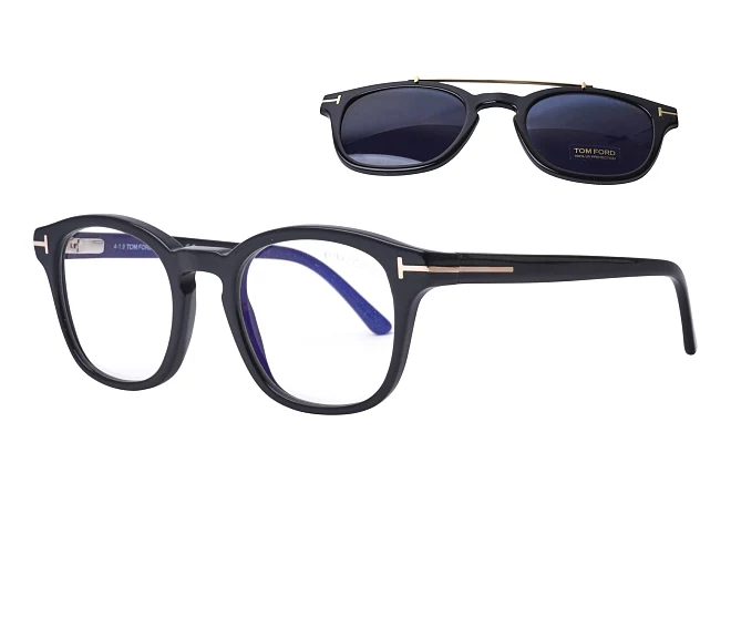 Tom Ford eyeglasses TF-5532 01V 49 21 Black